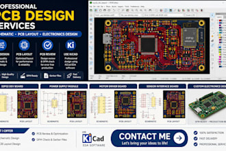 pcb design schematic pcb layout electronics circuit design pcb review use kicad