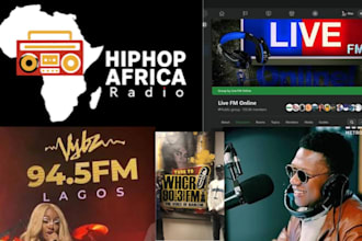 promote your song on south africa ghana nigeria and radio stations in africa
