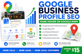 optimize your google business profile for higher ranking goggle map rankings