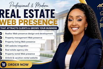 build realtor website property management website property listing  idx website