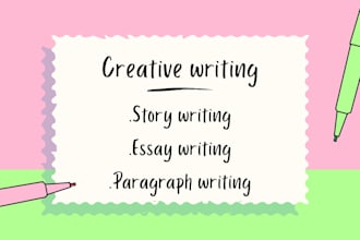 write stories and scripts according to the demand