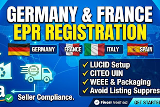 do germany lucid epr registration, amazon epr, citeo, bdo compliance