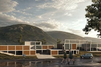 provide 3d modeling and architectural visualization services