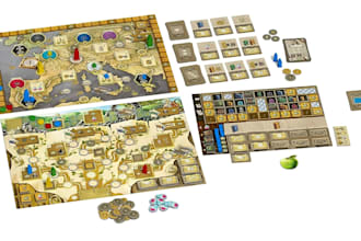 design custom board game, card game, tabletop game and tcg artwork