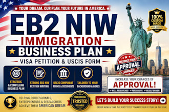 write your eb2 niw immigration business plan visa petition and uscis form