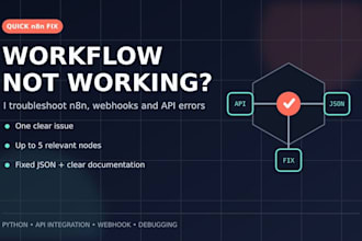 troubleshoot and fix your n8n workflow or API integration
