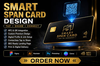 design premium nfc smart business cards