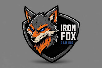 design hand drawn gaming logo bonus free editible file
