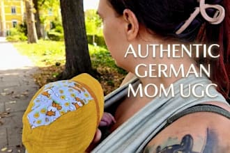 create authentic german family and mom ugc video ads