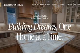 build wix property development website construction building company website