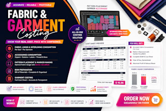 calculate fabric consumption and garment costing