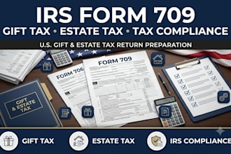 file irs gift tax form 709, estate tax return and general excise tax compliance