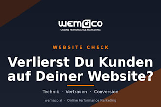 check your website for technical SEO trust and conversion