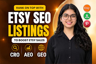 do etsy SEO for etsy listings to rank and boost etsy sales