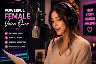deliver a powerful female voice that makes every story impossible to forget