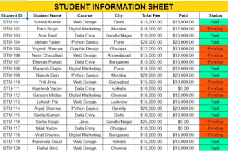 be your google sheets data entry assistant