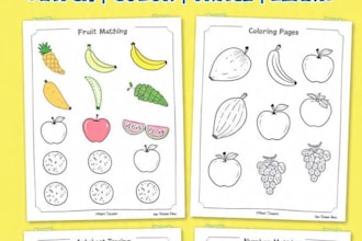design printable activity sheets