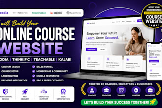 build podia online course website thinkific teachable kajabi course platform
