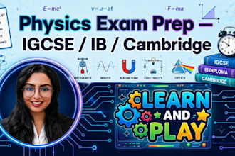tutor physics and science for cambridge ib and igcse students