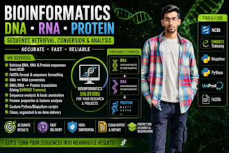 perform dna, rna and protein sequence analysis with biotools