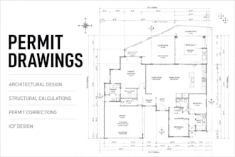 registered architect structural engineer redline permit correction icf