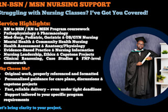 provide expert nursing research, case studies and academic writing help