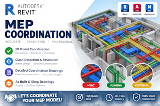 create professional bim models in revit with mep coordinated