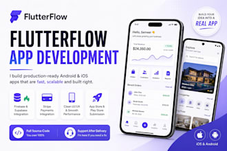 build your app in flutterflow