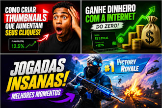 criar miniaturas para youtube que aumentam seus cliques