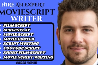 do movie script, screenplay, film script, script writing, tv series