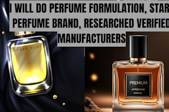 do perfume formulation start perfume brand researched verified manufacturers