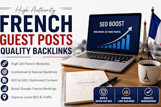 publish french guest posts with high da french backlinks SEO and google france