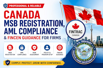do canada msb registration, aml compliance and fincen guidance for firms