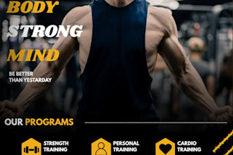 design professional instagram posts, flyers and posters