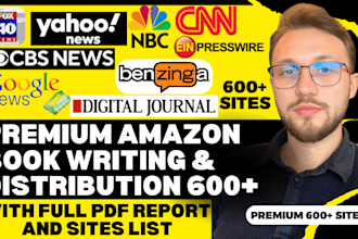 distribute amazon book press release, book launch, pre launch, book promotion