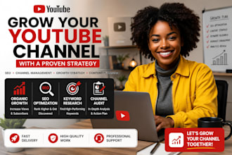be your youtube channel growth manager