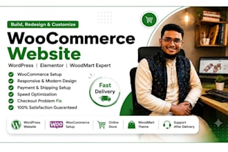 do woocommerce setup ecommerce website, online store, woodmart xstore theme