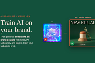 train ai on your brand and build your full design pipeline, web and print