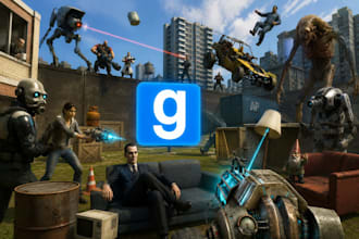 port and rig custom models for garrys mod gmod as player models, npcs, props