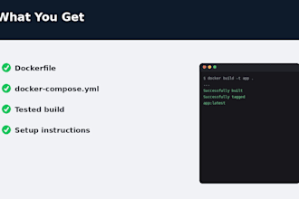 dockerize your application with docker and docker compose