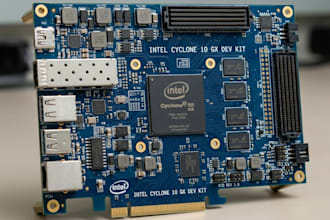 create intel fpga pcb, schematic and multilayer pcb layout