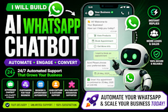 build ai whatsapp chatbot with chatgpt, whatsapp automation, whatsapp bot api