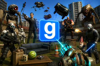 mod, create custom 3d model, players models for garry mod, gmod, sfm, mmd