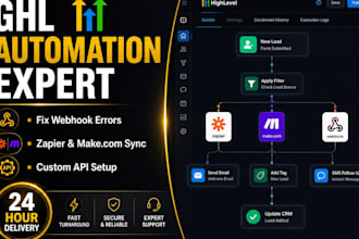 fix gohighlevel webhook workflow errors and zapier integration