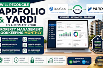reconcile appfolio and yardi to automate your property management bookkeeping