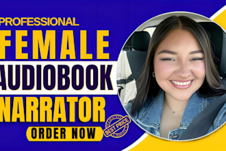 be your female audiobook narrator self help business for acx standard voice over