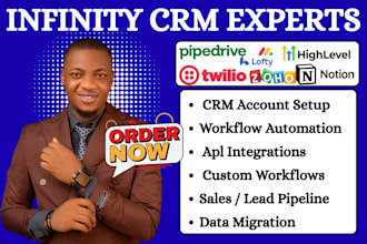 gohighlevel twilio notion lofty pipedrive zoho monday com crm zapier integration