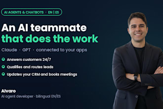 build an ai agent or chatbot with claude or gpt