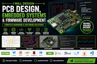 design ai hardware pcb and embedded firmware for smart devices