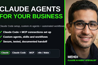 build claude code agents, mcp integrations and business automations